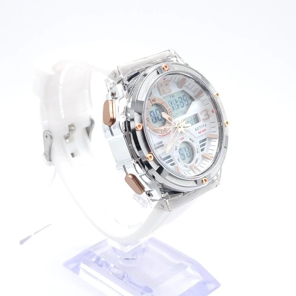 Invicta Activa Virtux ACW8118-002 White Sport Watch 51mm New